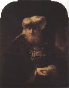 Rembrandt, A Man in oriental costume (mk33)